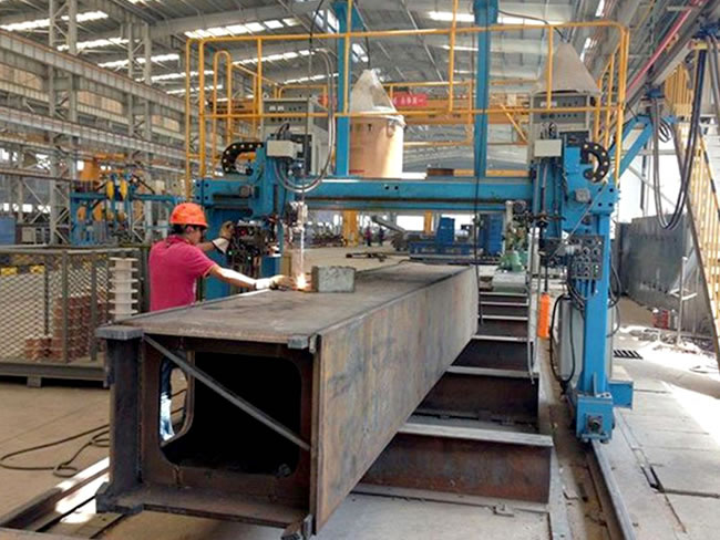 海城网架厂房车间